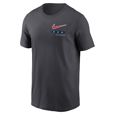 Men's Nike Anthracite Seattle Mariners Americana T-Shirt