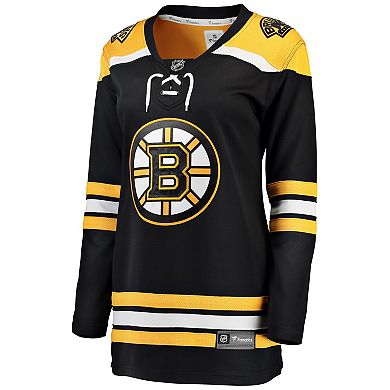 Women's Fanatics Branded Black Boston Bruins Breakaway Home Jersey