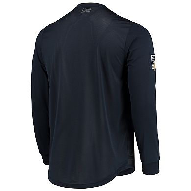 Men's adidas Navy Philadelphia Union 2018 Away Authentic Long Sleeve Jersey