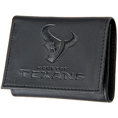 Men's Black Houston Texans Hybrid Tri-Fold Wallet