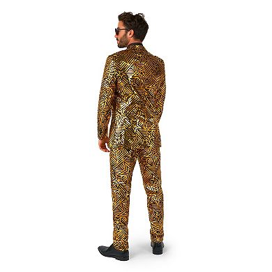 Men's OppoSuits Golden Geo Star Suit Set