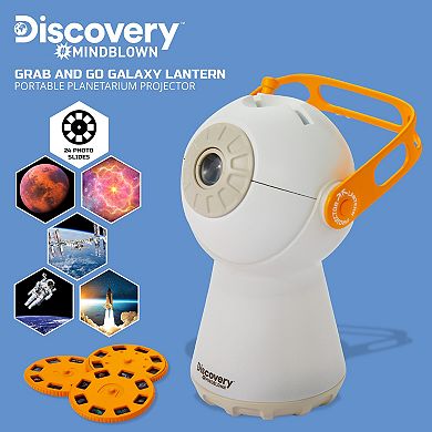 Discovery Mindblown Discovery™ #Mindblown Grab & Go Galaxy Lantern Portable Planetarium Projector
