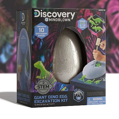 Discovery Mindblown Discovery™ #Mindblown Giant Dino Egg 13-pc. Excavation Kit