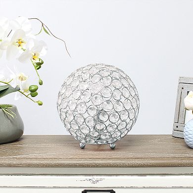 Lalia Home Crystal Sphere Table Lamp
