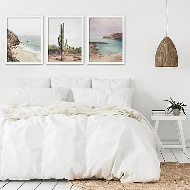 Americanflat Photography Framed Wall Art 3-piece Set