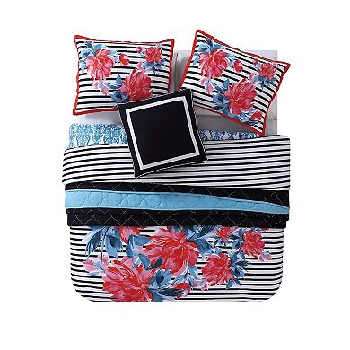 VCNY Home Nikki Reversible Floral Comforter Set