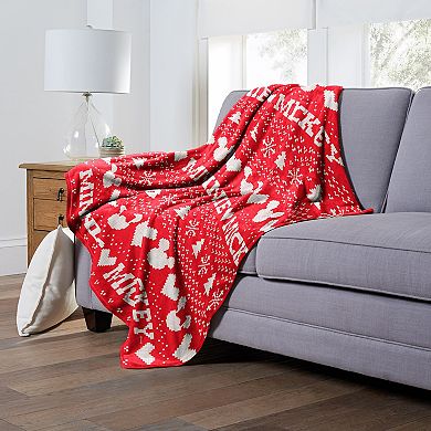 Disney's Mickey Mouse, Mickey Nordic Silk Touch Throw Blanket