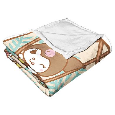 Sanrio Hello Kitty & Friends Explore The World Silky Touch Throw Blanket