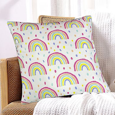 Harper Lane® Rainbow Print Throw Pillow