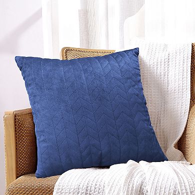 Harper Lane® Velvet Chevron Stitch Throw Pillow