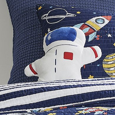 Levtex Home Galaxy Astronaut Shaped Throw Pillow