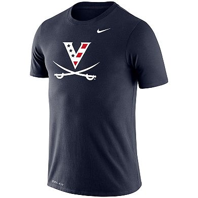 Men's Nike Navy Virginia Cavaliers Red, White & Hoo Performance Legend T-Shirt