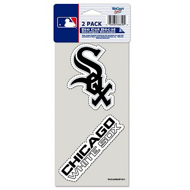 Chicago White Sox 2-Pack 4'' x 4'' Die-Cut Decals