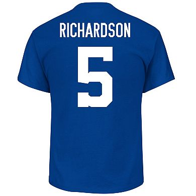 Men's Fanatics Branded Anthony Richardson Royal Indianapolis Colts Big & Tall Player Name & Number T-Shirt