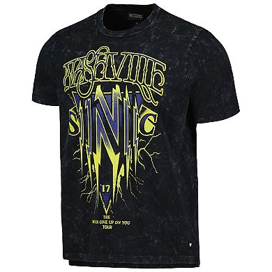 Men's The Wild Collective  Black Nashville SC Concert T-Shirt