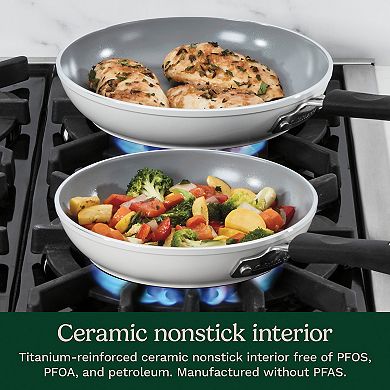 Cuisinart® Ceramica® XT Matte Collection Ceramic Nonstick 12-pc. Cookware Set