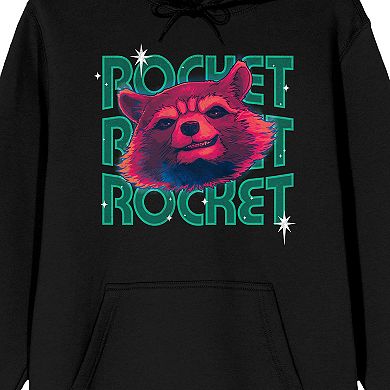 Men's Marvel Guardians Of The Galaxy 3 Rocket Graphic Hoodie