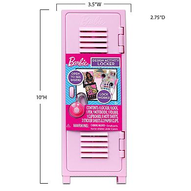 Barbie Design Activity Locker