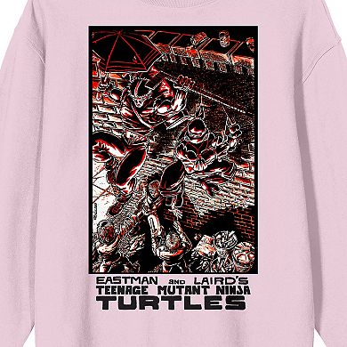 Men's Teenage Mutant Ninja Turtles Comic Origins Casey Long Sleeve Graphic Tee