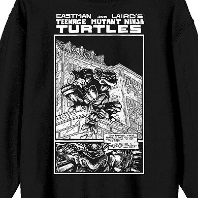 Men's Teenage Mutant Ninja Turtles Comic Origins Raphael Long Sleeve Graphic Tee