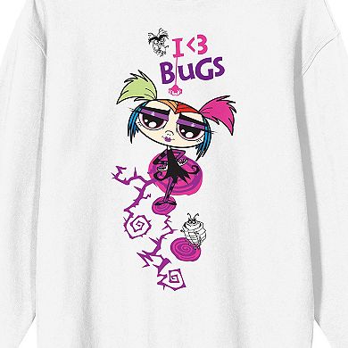 Men's Growing Up Creepie "I <3 Bugs" Long Sleeve Graphic Tee