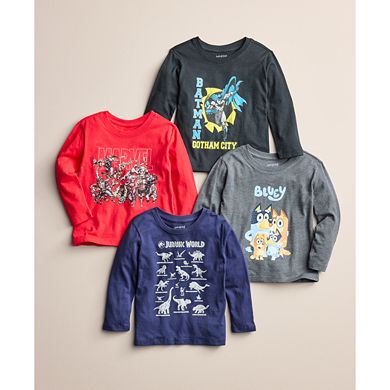 Baby & Toddler Boy Jumping Beans® Bluey Long Sleeve Graphic Tee