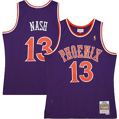 Men's Mitchell & Ness Steve Nash Purple Phoenix Suns 2005/06 Hardwood Classics Swingman Jersey
