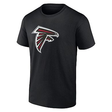 Men's Fanatics Branded Bijan Robinson Black Atlanta Falcons Icon Name & Number T-Shirt