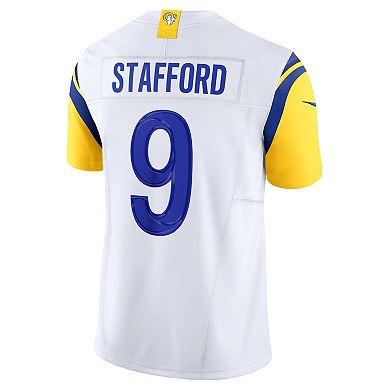 Men's Nike Matthew Stafford White Los Angeles Rams Vapor F.U.S.E. Limited  Jersey