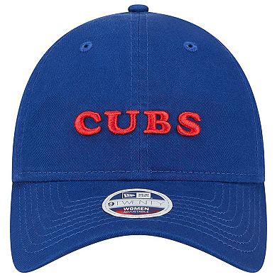 Women's New Era Royal Chicago Cubs Shoutout 9TWENTY Adjustable Hat