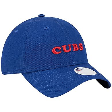 Women's New Era Royal Chicago Cubs Shoutout 9TWENTY Adjustable Hat