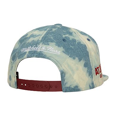 Men's Mitchell & Ness Blue Atlanta United FC Acid Wash Snapback Hat