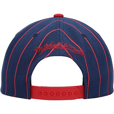 Men's Mitchell & Ness Navy Real Salt Lake Team Pin Snapback Hat