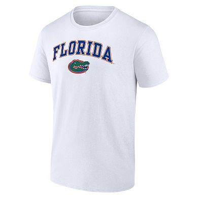 Men's Fanatics Branded White Florida Gators Campus T-Shirt