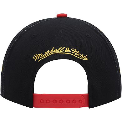 Men's Mitchell & Ness Black LA Galaxy Jersey Hook Snapback Hat