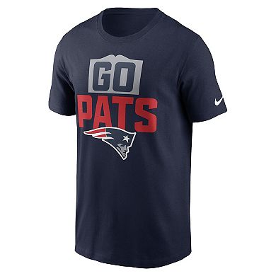Men's Nike Navy New England Patriots Local Essential T-Shirt