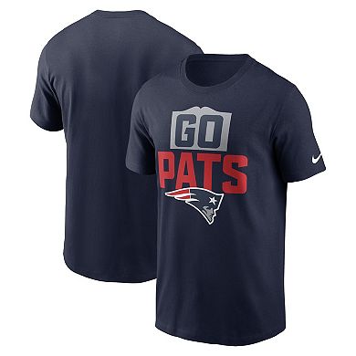 Men's Nike Navy New England Patriots Local Essential T-Shirt