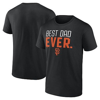 Men's Black San Francisco Giants Big & Tall Best Dad T-Shirt
