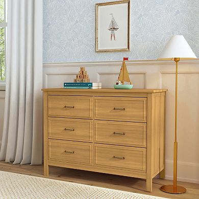 DaVinci Charlie 6-Drawer Double Wide Dresser