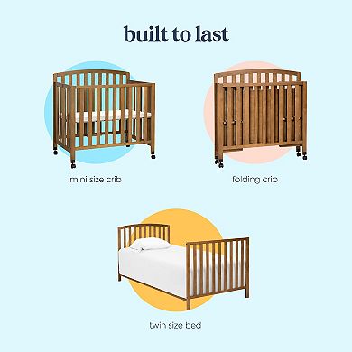 DaVinci Dylan 3-in-1 Mini Crib