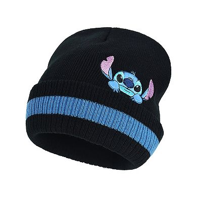 Disney's Lilo & Stitch Peeking Striped Beanie