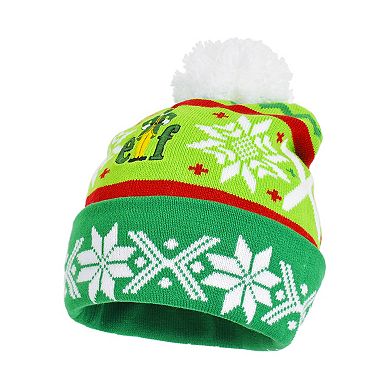 Elf Light-Up Pom Cuffed Beanie Hat