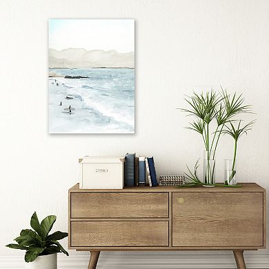 COURTSIDE MARKET In The Surf I Canvas Wall Art