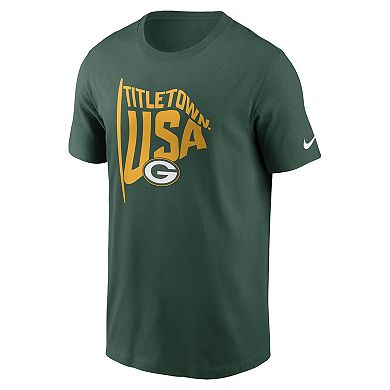 Men's Nike Green Green Bay Packers Local Essential T-Shirt
