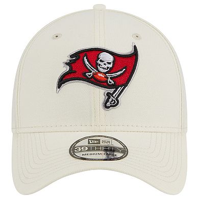 Men's New Era Cream Tampa Bay Buccaneers Classic 39THIRTY Flex Hat