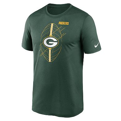 Men's Nike  Green Green Bay Packers Legend Icon Performance T-Shirt