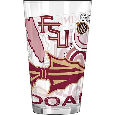 Florida State Seminoles 16oz. Native Pint Glass