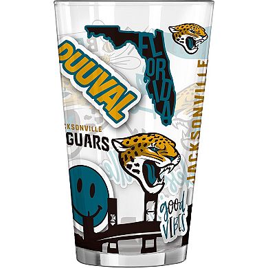 Jacksonville Jaguars 16oz. Native Pint Glass