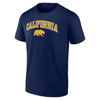 Men's Fanatics Branded Navy Cal Bears Campus T-Shirt