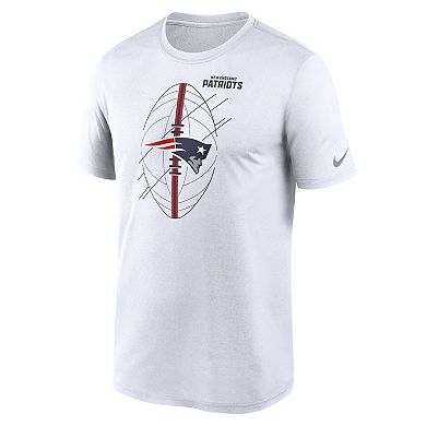 Men's Nike  White New England Patriots Legend Icon Performance T-Shirt